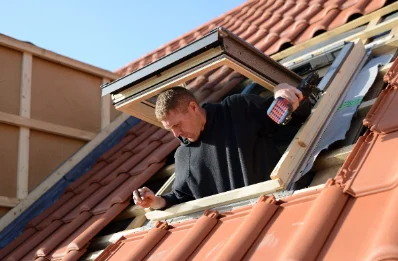 Pose de fenêtres de toit Velux à Bésayes